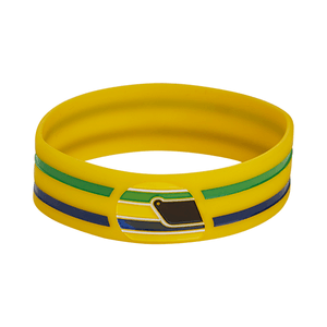 Pulseira no Pulso do Brasil Ayrton Senna