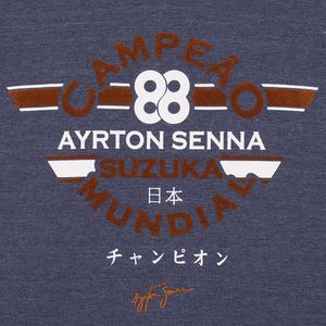 Moletom Champion 88 Assinatura Ayrton Senna