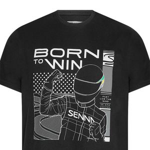 Camiseta Born To Win Busque Sua Verdade Ayrton Senna