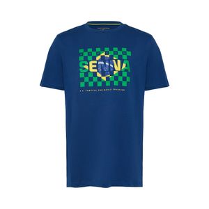 Camiseta Flag Fanwear Internacional Ayrton Senna