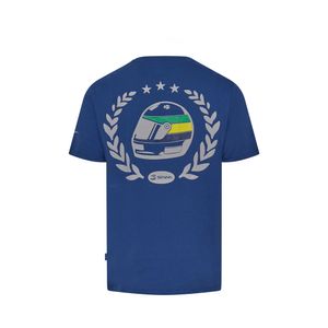 Camiseta Masculina Logotipia Relevo Legacy Senna