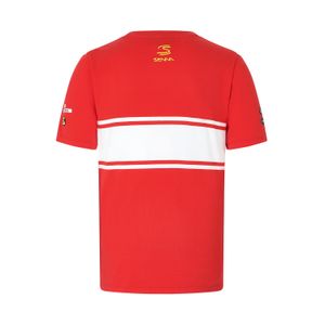 Camiseta Masculino FW Legacy Patchwork Internacional Ayrton Senna VERMELHO