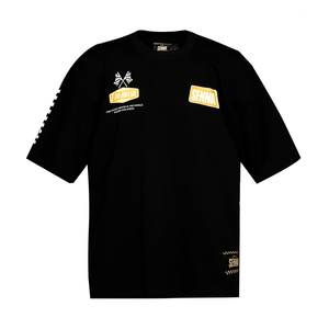 Camiseta Oversized Graphic Tee Checkered Flag Netflix Senna