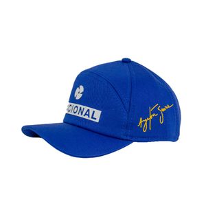 Boné Infantil Nacional Original Assinatura Ayrton Senna